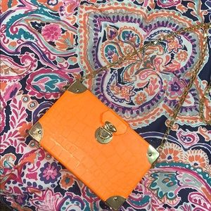 Orange Crossbody Bag